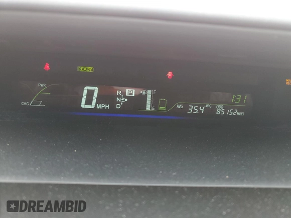 2012 Toyota Prius Two with VIN JTDZN3EU2C3114798, listed as a Copart auction lot 54357395 with 85,152 mi miles and Salvage Title. Bid and sale history available at DreamBid. Image 9.
