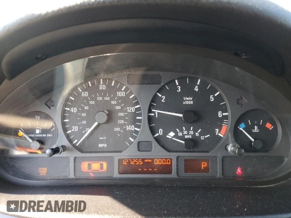 2004 BMW 3 Series 325i with VIN WBAAZ33424KP83467, listed as a Copart auction lot 48985155 with 127,255 mi miles and Non Repairable. Bid and sale history available at carsss.com. Image 9.