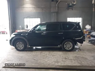 2017 Nissan Armada Platinum z VIN JN8AY2NC3H9502265, wystawiony jako IAAI lot #41816720 z przebiegiem 126 477 mil mil oraz . Historia ofert i sprzedaży dostępna na DreamBid. Obrazek 14.