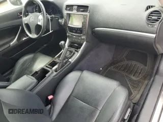 2012 Lexus IS 250 C with VIN JTHFF2C23C2524901, listed as a Copart auction lot 53550135 with 67,652 mi miles and Salvage title. Bid and sale history available at DreamBid. Image 8.