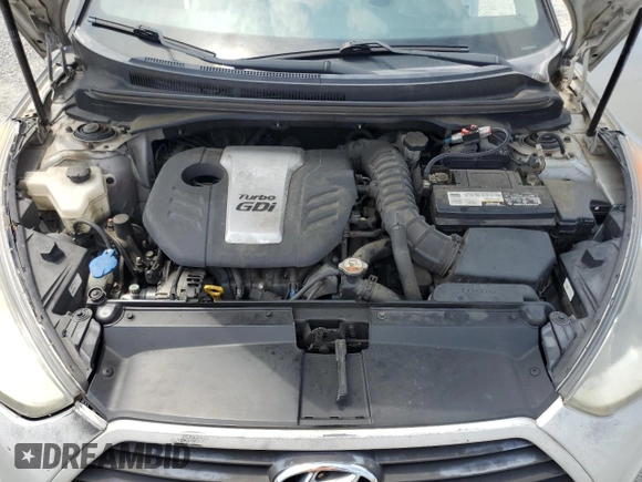 2014 Hyundai Veloster Turbo with VIN KMHTC6AE4EU182833, listed as a Copart auction lot 58911035 with 162,752 mi miles and Salvage title. Bid and sale history available at DreamBid. Image 11.