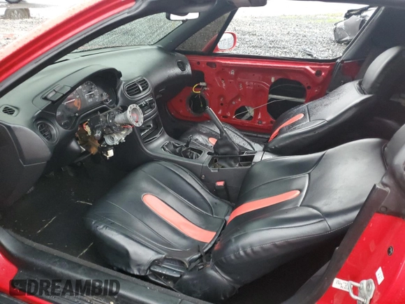 1993 Honda del Sol S with VIN JHMEG1143PS000418, listed as a Copart auction lot 87465694 with 156,826 mi miles and Salvage Title. Bid and sale history available at carsss.com. Image 7.