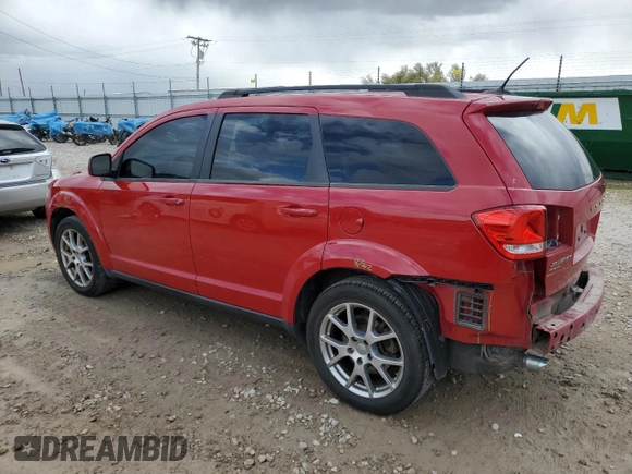 2013 Dodge Journey R/T with VIN 3C4PDDEG1DT595269, listed as a Copart auction lot 79164814 with 203,524 mi miles and Salvage title. Bid and sale history available at DreamBid. Image 2.