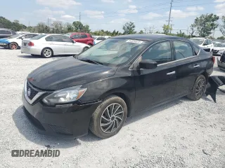 2017 Nissan Sentra SV with VIN 3N1AB7AP1HL653294, listed as a Copart auction lot 54326975 with 114,366 mi miles and Salvage Title. Bid and sale history available at carsss.com. Image 1.