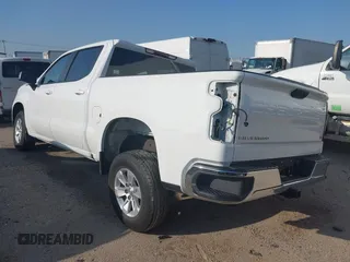 2025 Chevrolet Silverado 1500 LT with VIN 1GCPACED9SZ121665, listed as a IAAI auction lot 42086542 with 21,885 mi miles and . Bid and sale history available at DreamBid. Image 3.