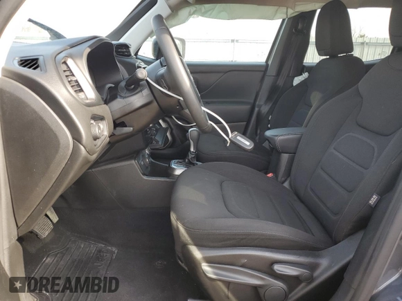 2022 Jeep Renegade Latitude with VIN ZACNJDB15NPN63267, listed as a Copart auction lot 53839035 with 43,141 mi miles and Salvage title. Bid and sale history available at DreamBid. Image 7.