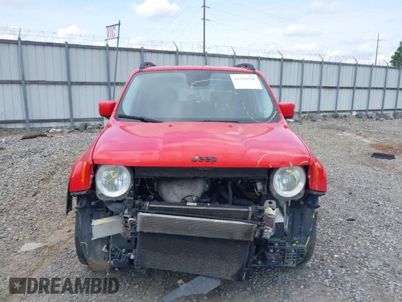2017 Jeep Renegade Altitude with VIN ZACCJABB0HPF14936, listed as a IAAI auction lot 42356558 with 190,000 mi miles and . Bid and sale history available at DreamBid. Image 13.