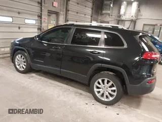 2016 Jeep Cherokee Limited with VIN 1C4PJMDB1GW304332, listed as a IAAI auction lot 41835492 with 84,567 mi miles. Bid and sale history available at carsss.com. Image 3.