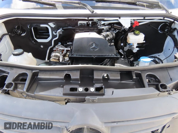 2023 Mercedes-Benz Sprinter with VIN W1Y4NBHY5PT139828, listed as a Copart auction lot 49844365 with 14,601 mi miles and Salvage Title. Bid and sale history available at DreamBid. Image 7.