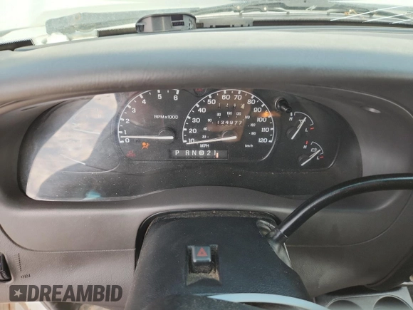 2002 Ford Ranger XL Fleet with VIN 1FTZR45E22PA53771, listed as a Copart auction lot 59561425 with 134,977 mi miles and Salvage title. Bid and sale history available at DreamBid. Image 9.