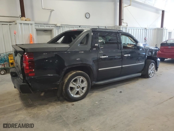 2010 Chevrolet Avalanche LTZ with VIN 3GNVKGE02AG255335, listed as a Copart auction lot 61613704 with 159,505 mi miles and Non Repairable. Bid and sale history available at carsss.com. Image 3.