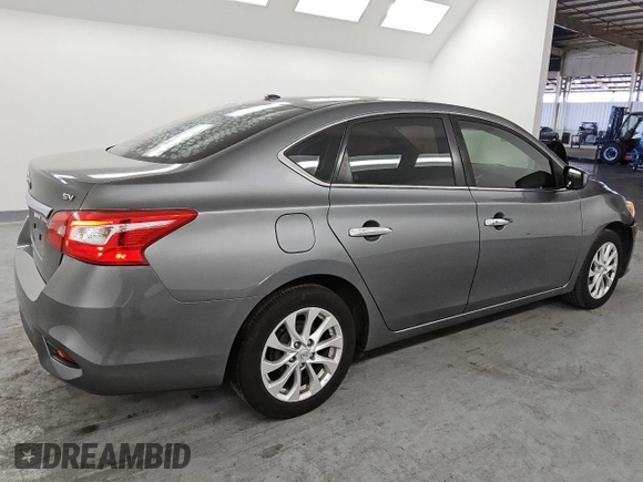 2017 Nissan Sentra SV with VIN 3N1AB7AP2HY395628, listed as a Copart auction lot 47554905 with 160,269 mi miles and Clean Title. Bid and sale history available at carsss.com. Image 3.