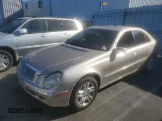 2003 Mercedes-Benz E-Class 3.2L with VIN WDBUF65JX3A168018, listed as a Copart auction lot 70695344 with 0 mi miles and Clean Title. Bid and sale history available at carsss.com. Image 1.