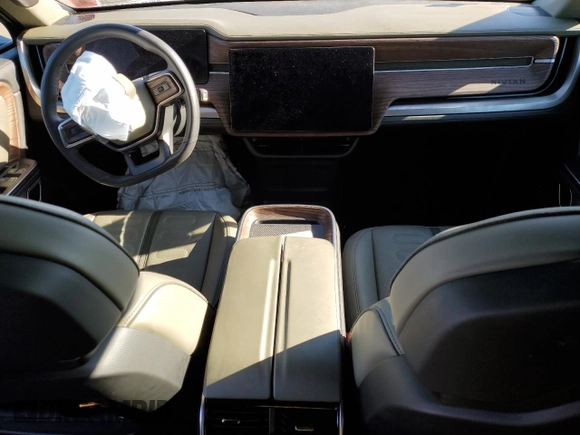 2023 Rivian R1S Adventure with VIN 7PDSGABA2PN014942, listed as a Copart auction lot 88597535 with 0 mi miles and Salvage Title. Bid and sale history available at carsss.com. Image 8.