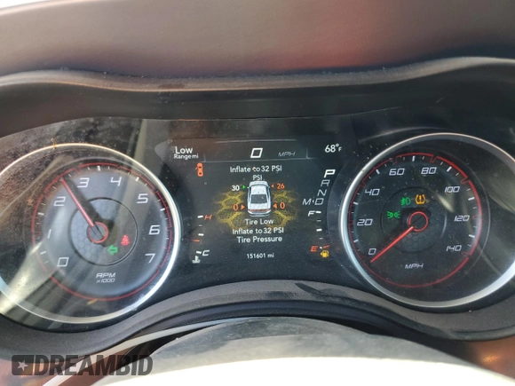 2019 Dodge Charger GT with VIN 2C3CDXHG8KH658647, listed as a Copart auction lot 47192515 with 151,601 mi miles and Salvage Title. Bid and sale history available at DreamBid. Image 9.