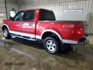 2003 Ford F-150 XLT with VIN 1FTRW08643KD15620, listed as a Copart auction lot 88539545 with 160,222 mi miles and Salvage Title. Bid and sale history available at carsss.com. Image 2.