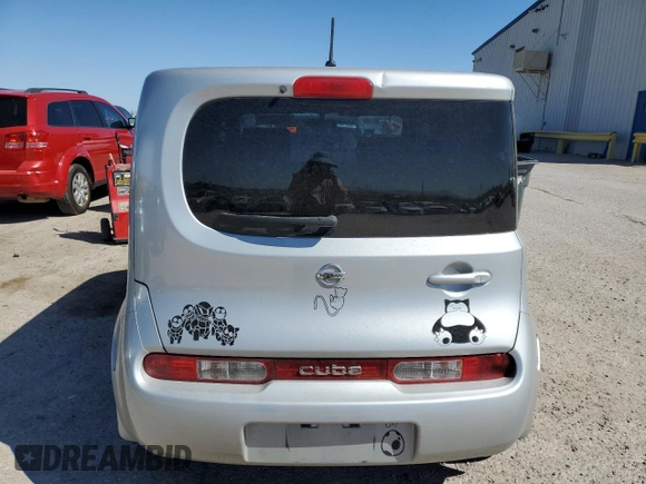 2012 Nissan Cube 1.8 S with VIN JN8AZ2KR7CT255351, listed as a Copart auction lot 51102935 with 137,368 mi miles and Salvage Title. Bid and sale history available at carsss.com. Image 6.