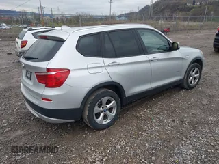 2011 BMW X3 28i with VIN 5UXWX5C58BL711360, listed as a IAAI auction lot 42008123 with 112,622 mi miles and . Bid and sale history available at DreamBid. Image 4.