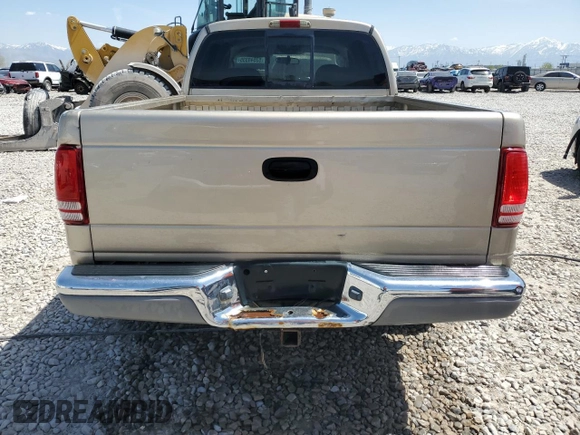 2003 Dodge Dakota SLT with VIN 1D7HG48N23S149028, listed as a Copart auction lot 53540335 with 201,059 mi miles and Salvage Title. Bid and sale history available at DreamBid. Image 6.