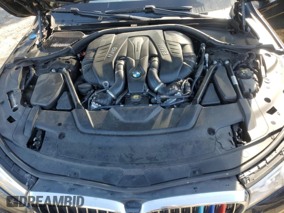 2017 BMW 7 Series 750i xDrive with VIN WBA7B0C55HG527032, listed as a Copart auction lot 52026415 with 67,722 mi miles and Clean title. Bid and sale history available at DreamBid. Image 11.