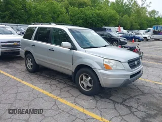 2004 Honda Pilot EX z VIN 2HKYF18524H542877, wystawiony jako IAAI lot #42340950 z przebiegiem 254 786 mil mil oraz . Historia ofert i sprzedaży dostępna na DreamBid. Obrazek 1.