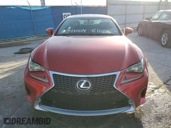 2016 Lexus RC 350 F Sport z VIN JTHHE5BC8G5012000, wystawiony jako Copart lot #42703575 z przebiegiem 121 707 mil mil oraz Czysty tytuł • Clean title. Historia ofert i sprzedaży dostępna na DreamBid. Obrazek 5.