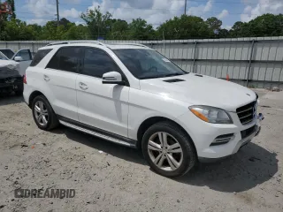 2015 Mercedes-Benz M ML 350 with VIN 4JGDA5JB2FA588672, listed as a Copart auction lot 54306575 with 161,896 mi miles and Clean Title. Bid and sale history available at carsss.com. Image 4.