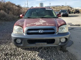 2005 Hyundai Santa Fe GLS with VIN KM8SC73DX5U940101, listed as a Copart auction lot 46112455 with 157,812 mi miles and Salvage Title. Bid and sale history available at carsss.com. Image 5.