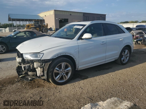 2016 Audi Q3 with VIN WA1JFCFS2GR022479, listed as a Copart auction lot 66391563 with 91,413 mi miles and . Bid and sale history available at DreamBid. Image 1.