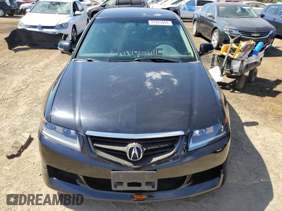 2005 Acura TSX with VIN JH4CL95915C008578, listed as a Copart auction lot 72825624 with 293,413 mi miles and Salvage Title. Bid and sale history available at DreamBid. Image 5.