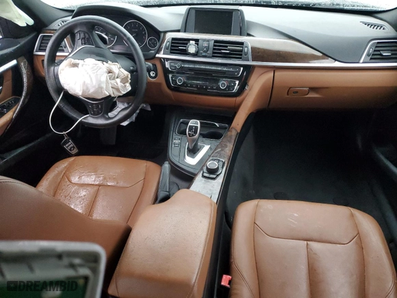 2016 BMW 3 Series 328i xDrive with VIN WBA8E3G57GNT80133, listed as a Copart auction lot 47938515 with 0 mi miles and Salvage Title. Bid and sale history available at carsss.com. Image 8.