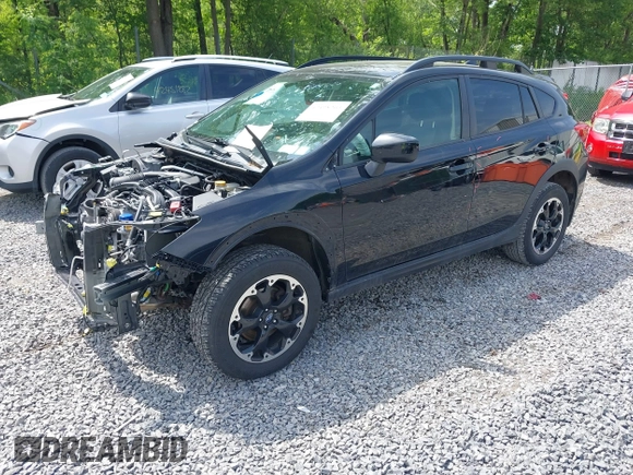 2021 Subaru Crosstrek Premium with VIN JF2GTAPC7M8230476, listed as a IAAI auction lot 42498203 with 86,360 mi miles and . Bid and sale history available at DreamBid. Image 17.