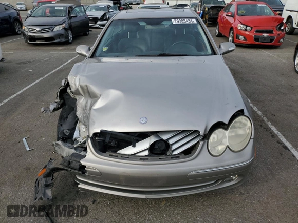 2004 Mercedes-Benz CLK 320 with VIN WDBTJ65J94F076025, listed as a Copart auction lot 79283434 with 107,903 mi miles and Salvage Title. Bid and sale history available at DreamBid. Image 5.