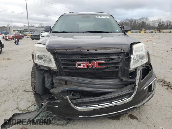 2016 GMC Terrain SLE with VIN 2GKFLNE37G6353584, listed as a Copart auction lot 44313935 with 60,725 mi miles and Salvage Title. Bid and sale history available at carsss.com. Image 5.