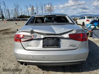 2013 Audi A4 Premium with VIN WAUBFAFL4DA159793, listed as a Copart auction lot 51822465 with 58,807 mi miles and Salvage Title. Bid and sale history available at carsss.com. Image 6.