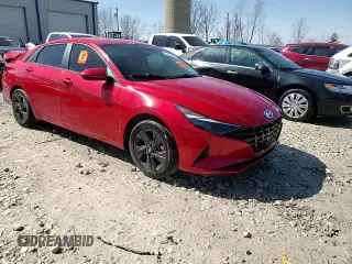 2021 Hyundai Elantra SEL with VIN 5NPLS4AG8MH040829, listed as a Copart auction lot 51252405 with Not Provided miles and Non Repairable. Bid and sale history available at carsss.com. Image 13.