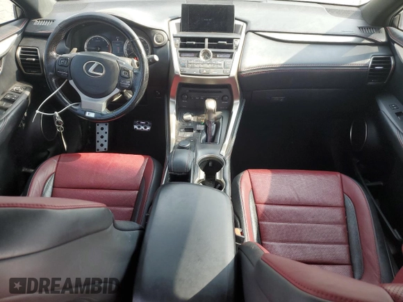 2017 Lexus NX 200t with VIN JTJYARBZ4H2067858, listed as a Copart auction lot 59780415 with 119,277 mi miles and Salvage title. Bid and sale history available at DreamBid. Image 8.