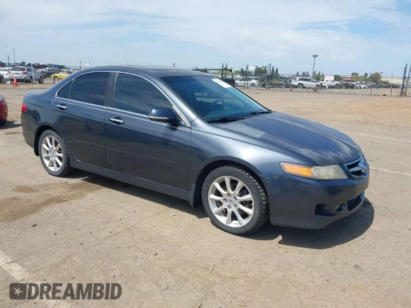 2007 Acura TSX with VIN JH4CL96807C009102, listed as a IAAI auction lot 42019074 with 169,109 mi miles. Bid and sale history available at carsss.com. Image 1.