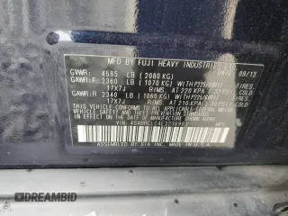 2014 Subaru Outback 2.5i Limited with VIN 4S4BRCLC4E3236903, listed as a Copart auction lot 63228294 with 206,487 mi miles and Salvage Title. Bid and sale history available at carsss.com. Image 13.