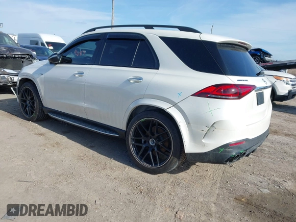 2022 Mercedes-Benz GLE 53 AMG with VIN 4JGFB6BB4NA585216, listed as a IAAI auction lot 41639687 with 31,940 mi miles and . Bid and sale history available at DreamBid. Image 3.
