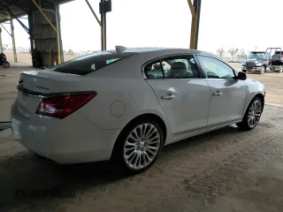 2015 Buick LaCrosse Premium II with VIN 1G4GF5G32FF275980, listed as a Copart auction lot 44984335 with 197,833 mi miles and Salvage Title. Bid and sale history available at DreamBid. Image 3.