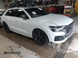 2022 Audi Q8 Premium with VIN WA1AVBF13ND030122, listed as a IAAI auction lot 41646368 with 36,166 mi miles and . Bid and sale history available at DreamBid. Image 1.