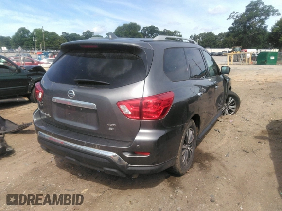 2020 Nissan Pathfinder SL with VIN 5N1DR2CM2LC606951, listed as a IAAI auction lot 42437314 with 144,782 mi miles and . Bid and sale history available at DreamBid. Image 4.