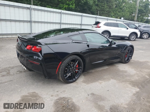 2019 Chevrolet Corvette 1LT z VIN 1G1YA2D73K5100417, wystawiony jako Copart lot #61426275 z przebiegiem 24 665 mil mil oraz Szkoda całkowita • Salvage title. Historia ofert i sprzedaży dostępna na DreamBid. Obrazek 3.