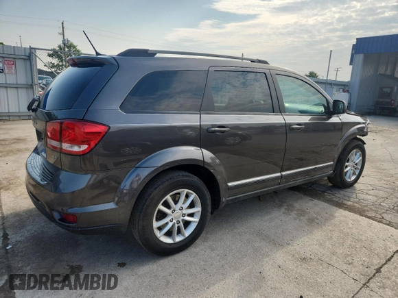 2017 Dodge Journey SXT with VIN 3C4PDCBB1HT675440, listed as a Copart auction lot 59908345 with 117,973 mi miles and Salvage title. Bid and sale history available at DreamBid. Image 3.