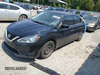 2017 Nissan Sentra SV with VIN 3N1AB7AP3HY273151, listed as a Copart auction lot 62393945 with 207,384 mi miles and Salvage title. Bid and sale history available at DreamBid. Image 1.