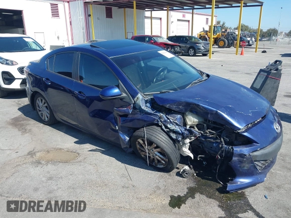 2012 Mazda 3 i Grand Touring with VIN JM1BL1W84C1537701, listed as a IAAI auction lot 42626366 with 173,579 mi miles and . Bid and sale history available at DreamBid. Image 1.