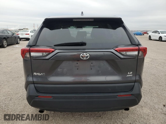 2022 Toyota RAV4 LE with VIN 2T3F1RFVXNC288340, listed as a Copart auction lot 46491755 with 108,508 mi miles and Non Repairable. Bid and sale history available at carsss.com. Image 6.