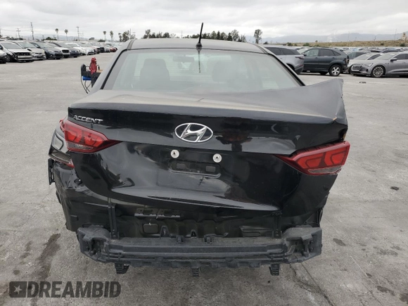 2022 Hyundai Accent SE with VIN 3KPC24A63NE174189, listed as a Copart auction lot 53301405 with 78,844 mi miles and Clean Title. Bid and sale history available at carsss.com. Image 6.