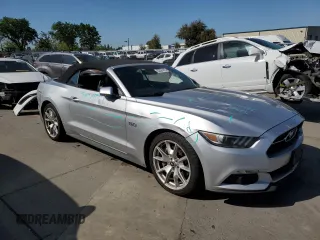 2015 Ford Mustang GT Premium with VIN 1FATP8FF4F5330308, listed as a Copart auction lot 52391415 with 75,225 mi miles and Salvage Title. Bid and sale history available at DreamBid. Image 4.